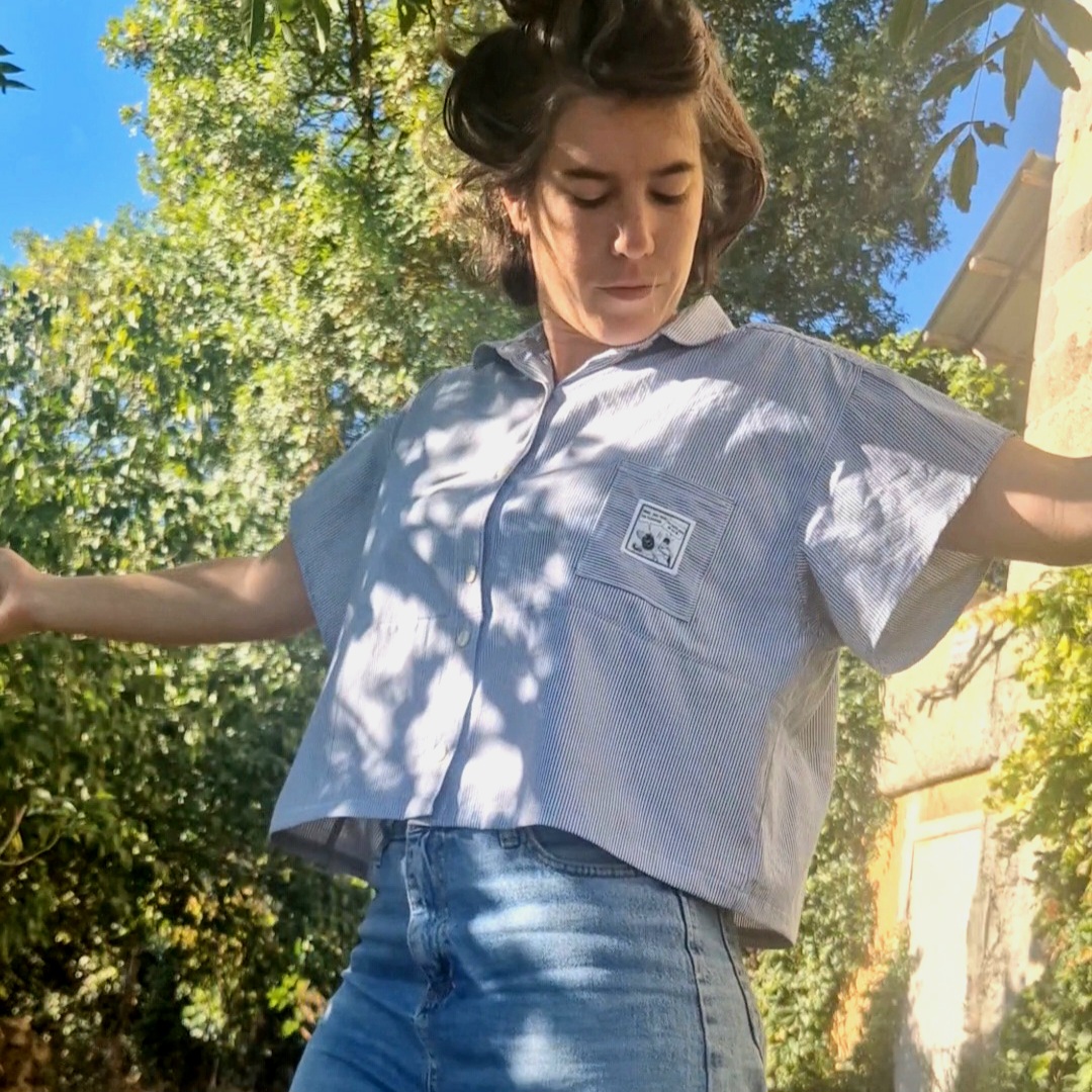 Chemise rayée oversize — All men