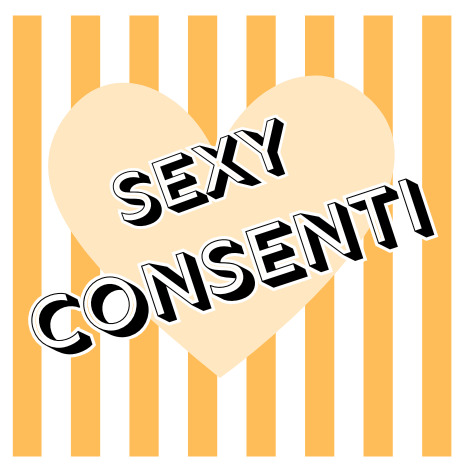 Patch Sexy consenti posé sur un vêtement