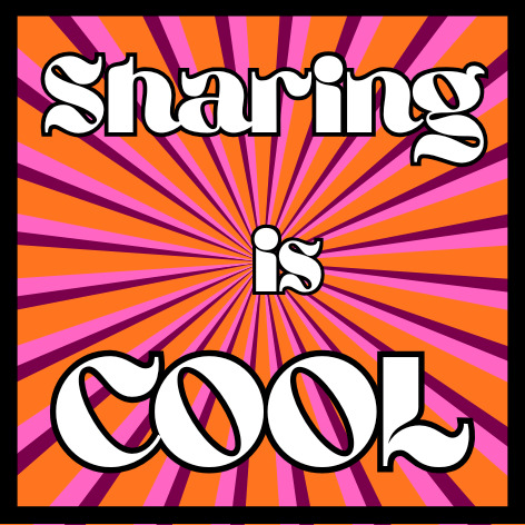 Sharing is cool